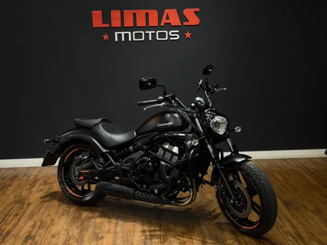 Vulcan S 650 Preta 2025 - Apenas 3.000 KM.