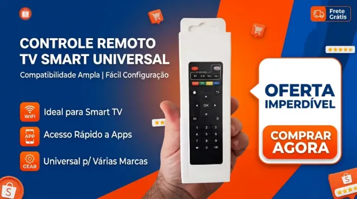 Controle Remoto para tv SMART