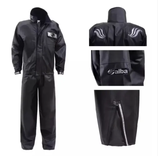 Capa Chuva ALBA MOD Europa PVC Unissex Motoboy