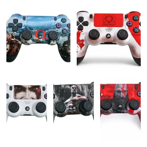 Controle PS4 Sem Fio Linha Premium Personalizado DualShock 4 - God of War, Ragnarok