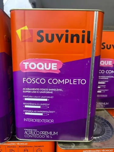 Suvinil Toque Fosco Completo 16L JEANS LAVADO