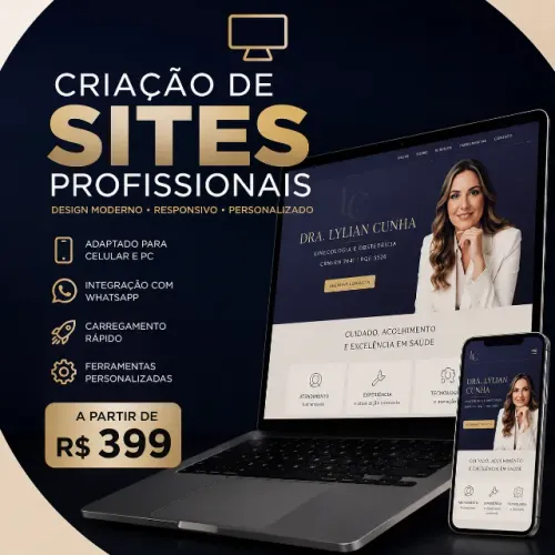 Criação de Sites e Landing Pages Profissionais