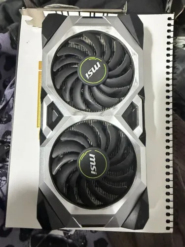 Placa de Video MSI GeForce RTX 2060 Ventus OC, 12GB, GDDR6, 192-bit