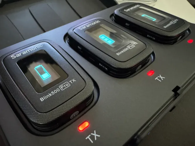 Microfone de lapela Saramonic 