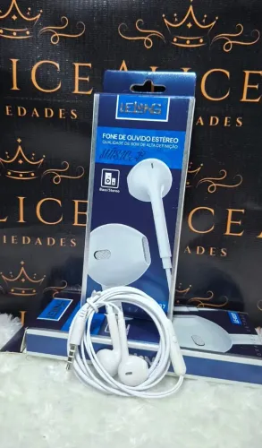 Fone P2 com microfone