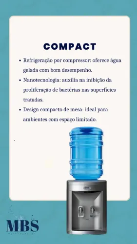 Bebedouro compact FN2000 Mesa da ibbl