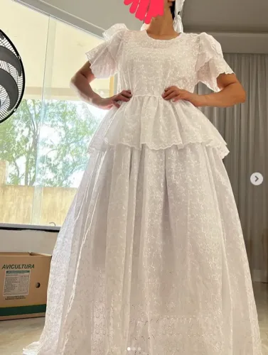 Vestido de candomblé, roupa baiana.