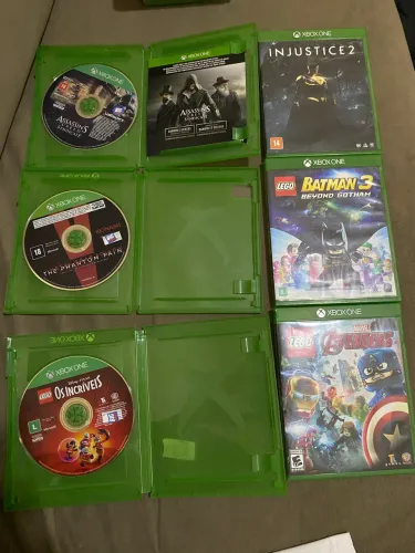 Vendo LOTE 6 jogos XBOX
