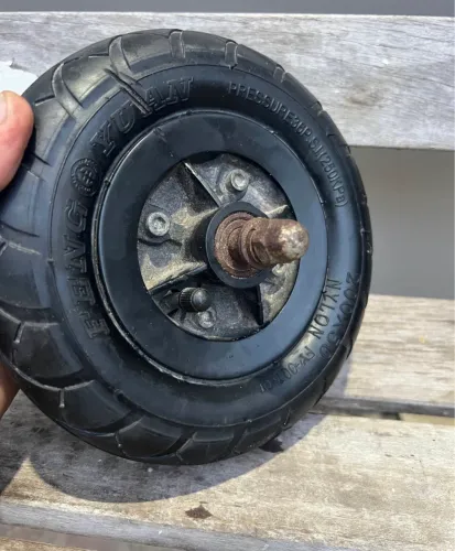Roda De Skate De Montanha De 8 Polegadas Com Pneu