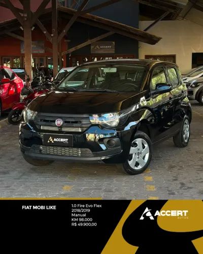 Fiat Mobi Like 1.0 Fire Flex 5P. 2019