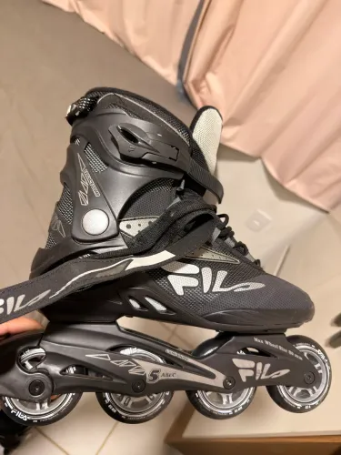 Patins Fila Skates Inline Legacy Pro 80 Abec 5 Tamanho 39
