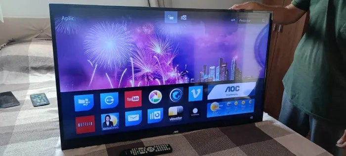 Vendo TV Led AOC 43 POLEGADAS SMART