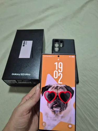 S23 ultra 512GB com caixa e NF