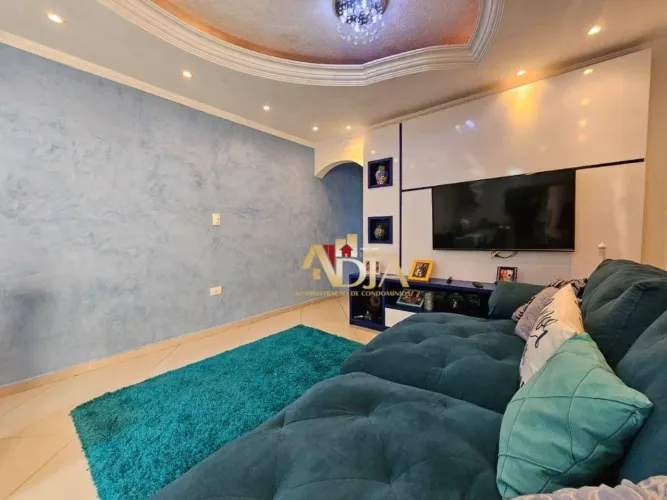 Casa com 5 dormitórios à venda, 246 m² por R$ 636.000,00 - Vila Nova Mauá - Mauá/SP