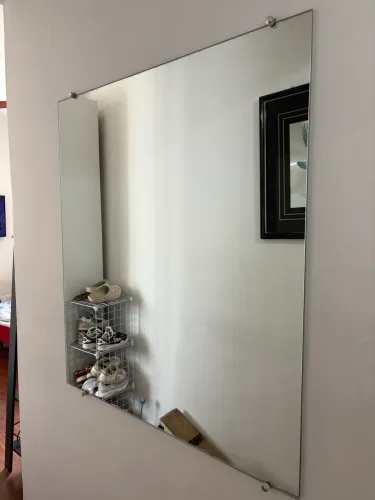 Espelho Espelho Grande Lapidado para Quarto ou Sala