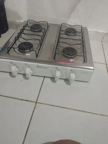 Folgao 4 bocas de mesa semi novo com nota fiscal 