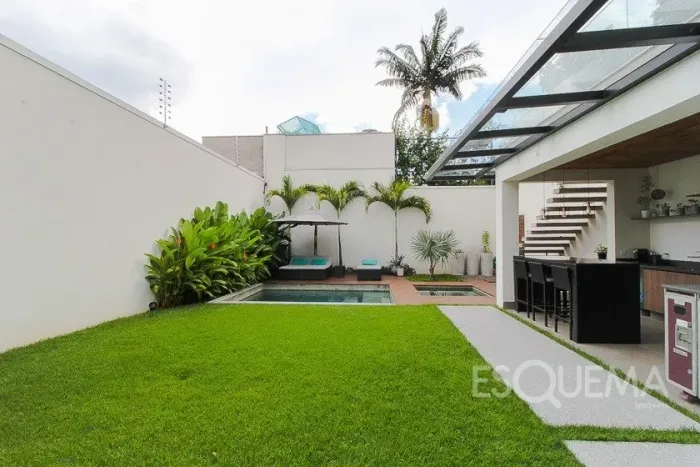 Casa contemporânea na Vila Nova Conceição com projeto do escritório Anexo Arquitetura