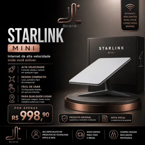 Starlink Mini - nova na caixa