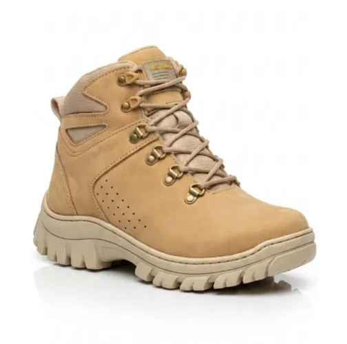 Bota Nobuck Couro Macio
