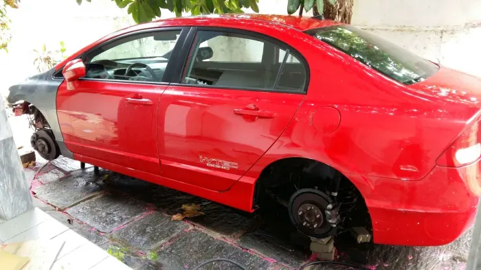 Peças Civic Sí vermelho 2009 ( 07-11). 