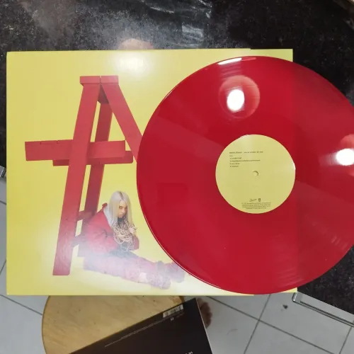 Billie Eilish Don't Smile At Me Vinil LP Limitado Vermelho 