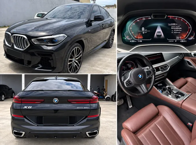 BMW X6 Xdrive 40I M Sport 3.0 Bi-turbo 2022