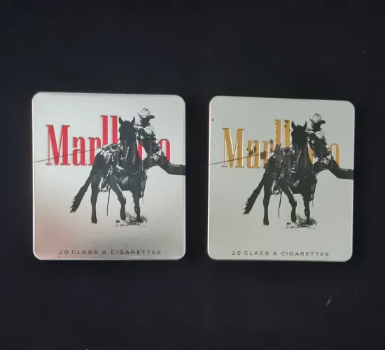 Par de Cigarreiras Marlboro Edição Especial Vintage