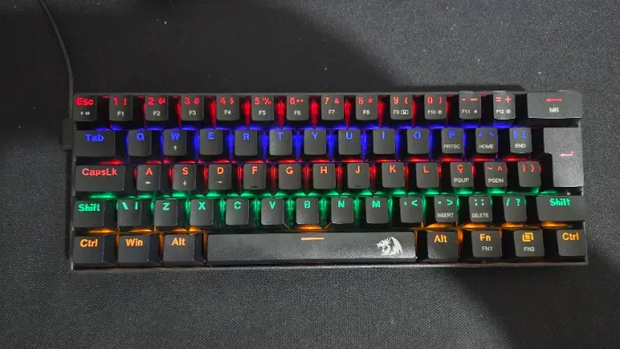 Teclado Mecanico Redragon Lakshmi Rainbow