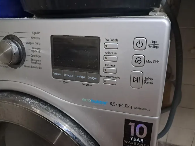 Lava e seca sansung inverter