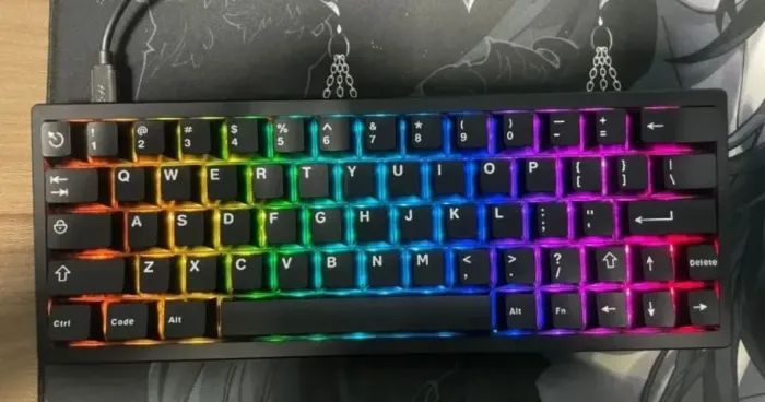 Teclado Magnético SU64 ULTRA Preto + Teclas Death Note