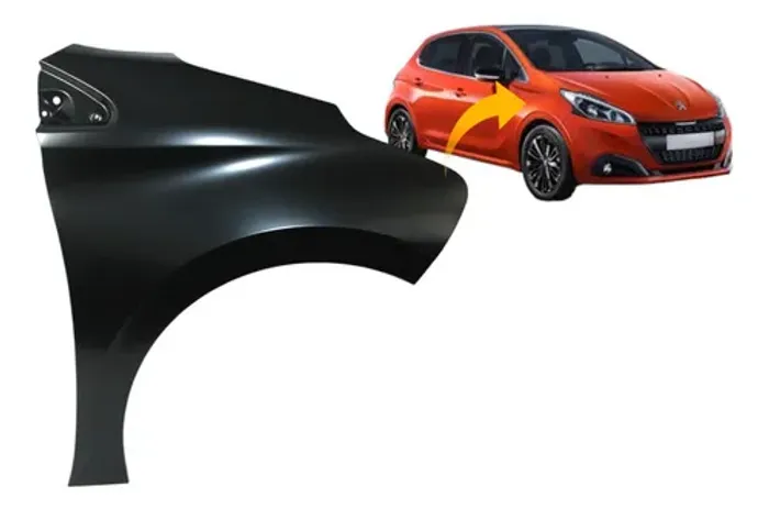 Paralama Peugeot 208 2013 2014 2015 2016 2017 A 2020 Direito
