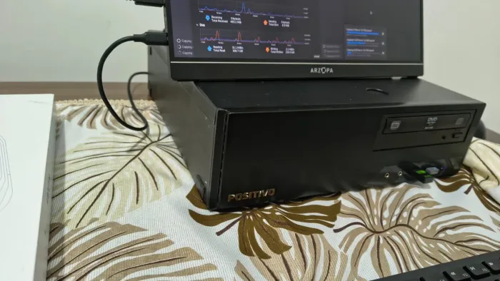 Computador positivo g5400 8gb 120gb ssd