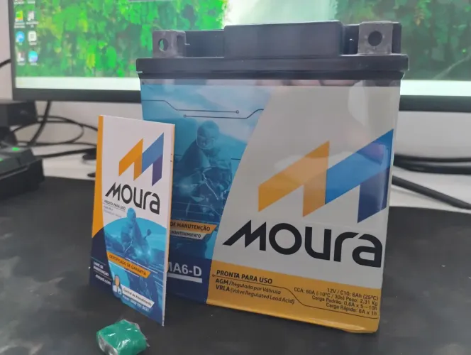 Bateria mad6 moura