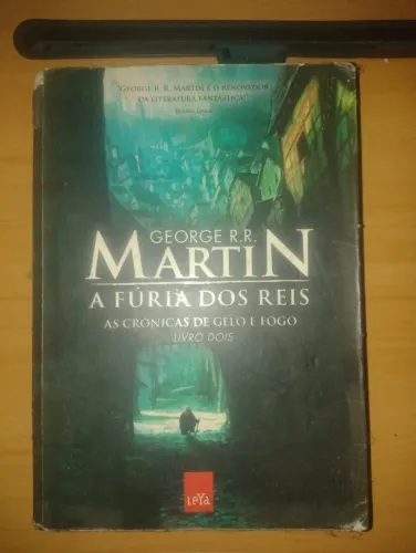 As crônicas de gelo e fogo A Guerra dos Tronos game of thrones A fúria dos reis livro 2