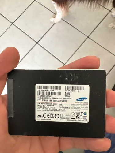 Ssd Samsung 256 gb