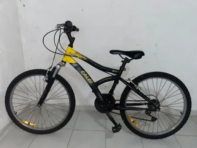 Bicicleta Caloi Aro 24 - Boa para Uso Diário