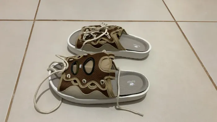 Chinelo off white slide