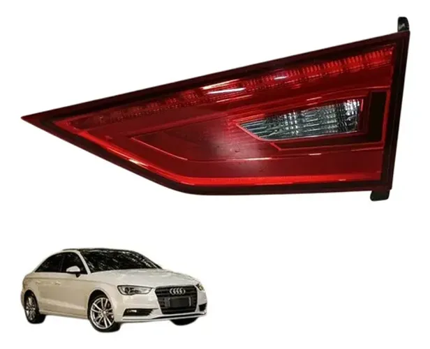 Lanterna Tampa Traseira Audi A3 Sedan 2014 2015 2016 Direito/passageiro Vermelho