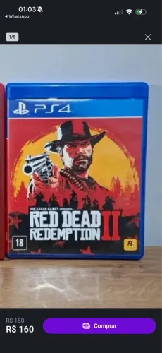 Red Dead Redemption 2 - PS4 Lacrado