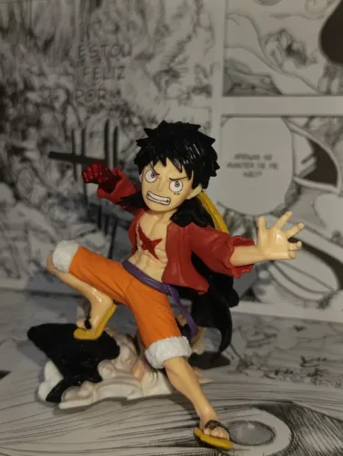 OPORTUNIDADE | Boneco Estatua Monkey D. Luffy One Piece Premium