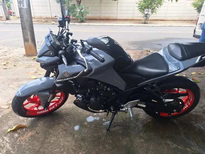 MARCA YAMAHA MODELO MT03 ABS COR CINZA