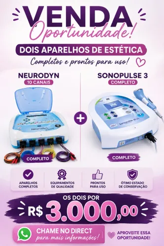 Sonopluse iii + Neurodyn Ibramed