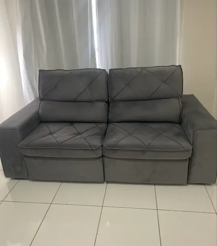 Sofá Retrátil/Reclinável Scott 206 cm