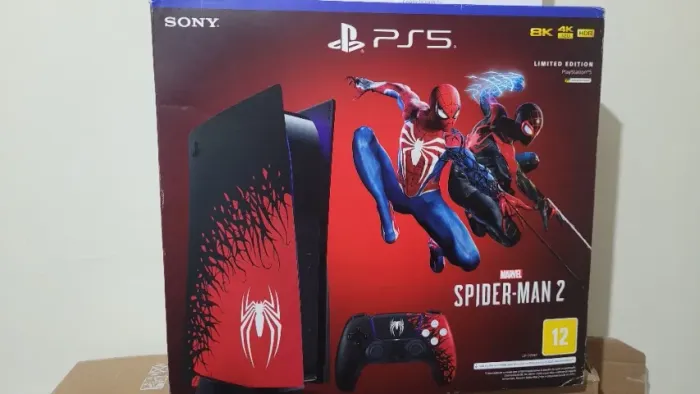 Playstation 5 Edição Limitada Spider-Man 2 - Leia o anúncio