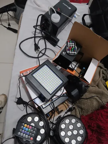 Iluminação para festas 