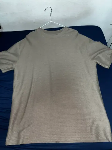 CAMISA MARROM/BEGE M