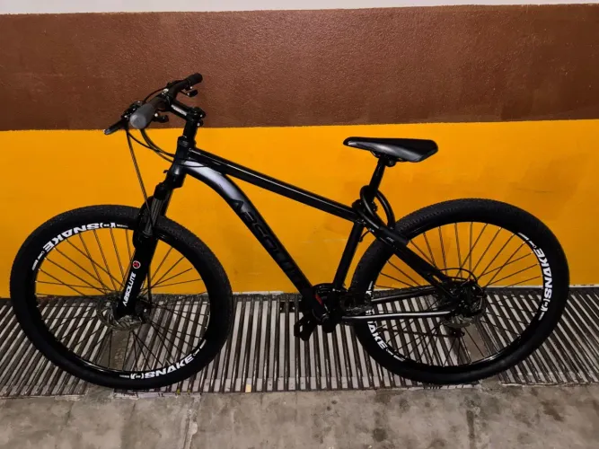 Bicicleta Absolute 21v Disc Shimano - Cinza Fosco (Aro 17)