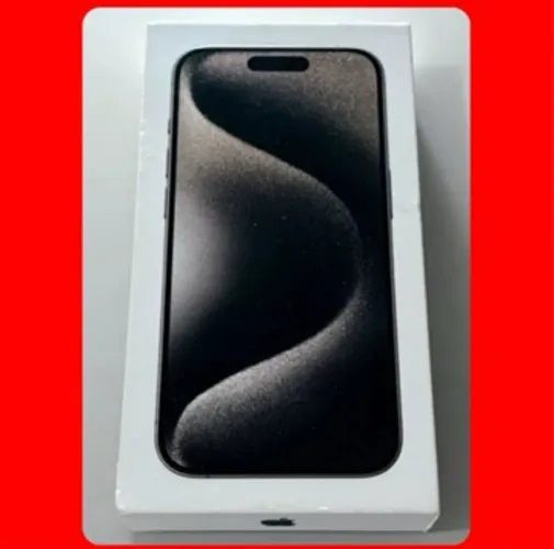 Original Caixa VAZIA Apple iPhone 15 Pro Titanium Original 128G + papelada + chave Chip