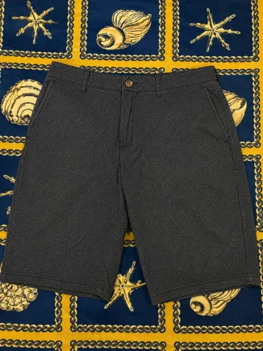 Bermuda Social Masculina Preta - Tam 42