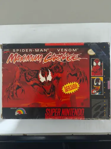 Spider man Maximum Carnage SNES completo